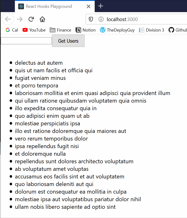 Fetch Example